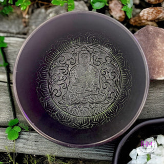 Buddha’s Kiss Hand-Etched Singing Bowl Set ✨