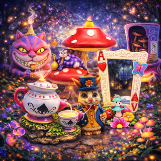 Spill the Tea Alice Back Flow Incense Burner 🫖