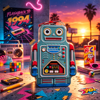 Blockhead Confetti Chasing Box 🤖✨