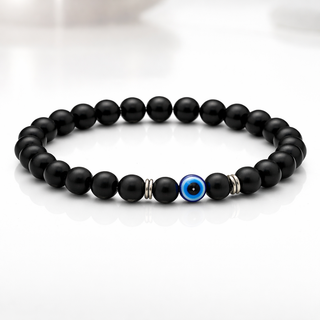 Leave Me the Fuck Alone Black Onyx Bracelet 🪬