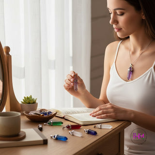 Crystal Majick Protection Talisman ✨🖤