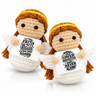 😇 Pocketful of Heaven | Crochet Guardian Angel
