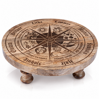 Witches’ Sabbath Wheel of the Year Altar Table 🌞🌙✨