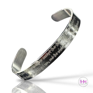 Serenity Prayer Cuff Bracelet ✨