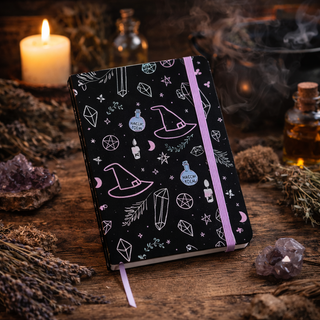 🔮 Crystal Witch Notebook 💜✨
