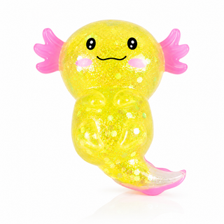 ✨ Glitter Gills Axolotl Squishy