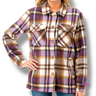 🌜 Midnight Ember Shacket