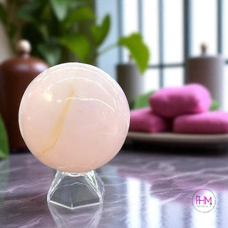 Enchanting Pink Mango Calcite Crystal Collection 💕