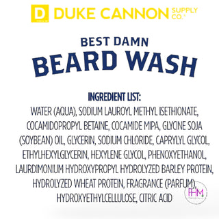 🧔 Best Damn Beard Wash | Duke Cannon