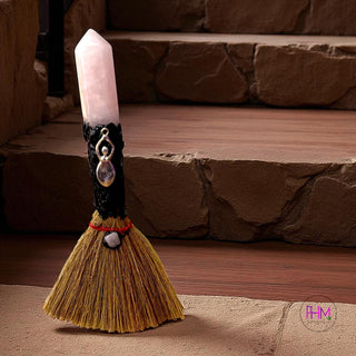 Enchanted Witches Crystal Besom 🧹🔮