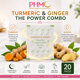 Turmeric & Ginger Detox Foot Pads | Dr. Entre's ✨🌿