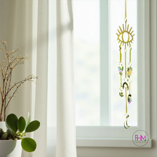 Dancing Moon Suncatcher Collection 🌙🧿