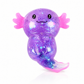 ✨ Glitter Gills Axolotl Squishy