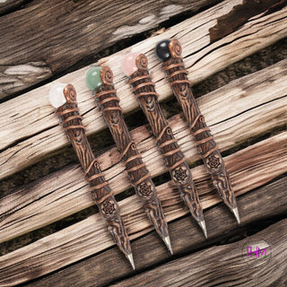 ✨ Crystal Wand Pens 🪄