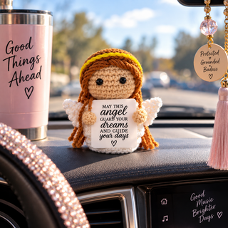 😇 Pocketful of Heaven | Crochet Guardian Angel