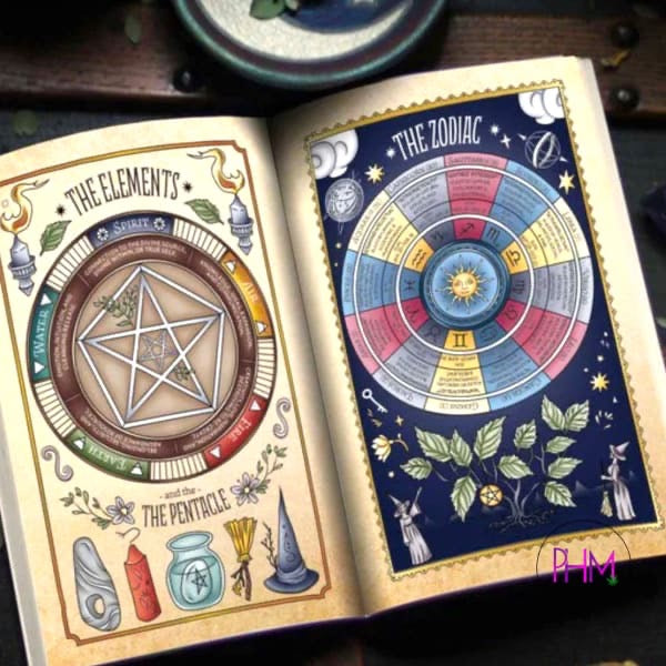 Coloring Book of Shadows: Planner for a Magical 2024 