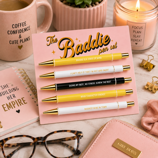 Fuckk it All Inappropriate Pen Sets 🖊️🔥😂