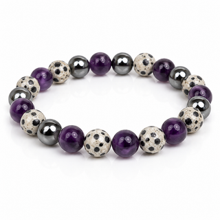 Grounded Goddess Bracelet 🖤💜✨
