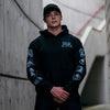 Black Patch Hoodie by Grunt Style - Mens Shirts
