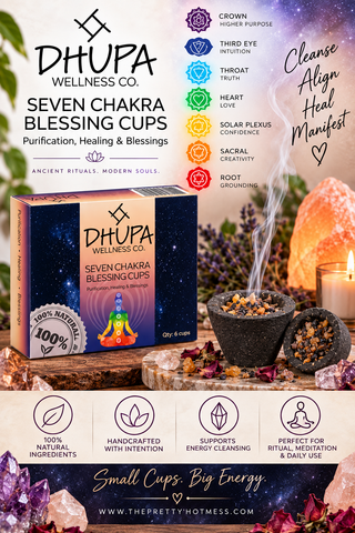 Seven Chakras Blessing Cups | Soul Sticks 🌈✨