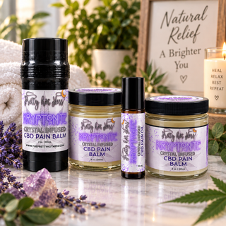 🖤 KRYPTONITE | Tourmaline Infused CBD Pain Blend 🖤
