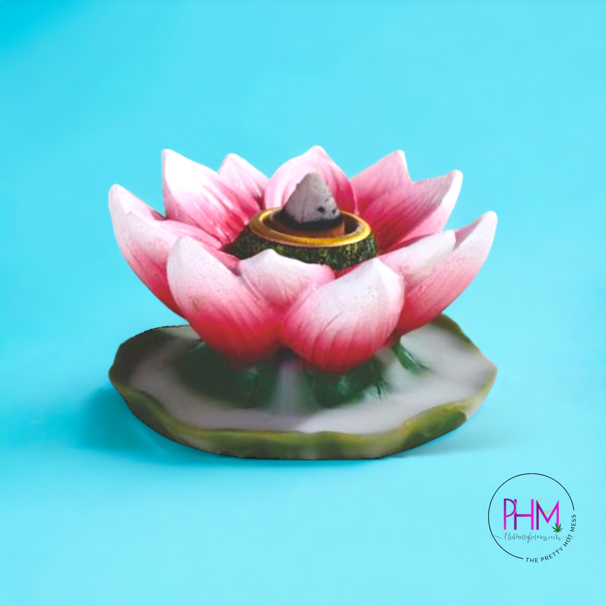 Lotus Flower Back Flow Burner
