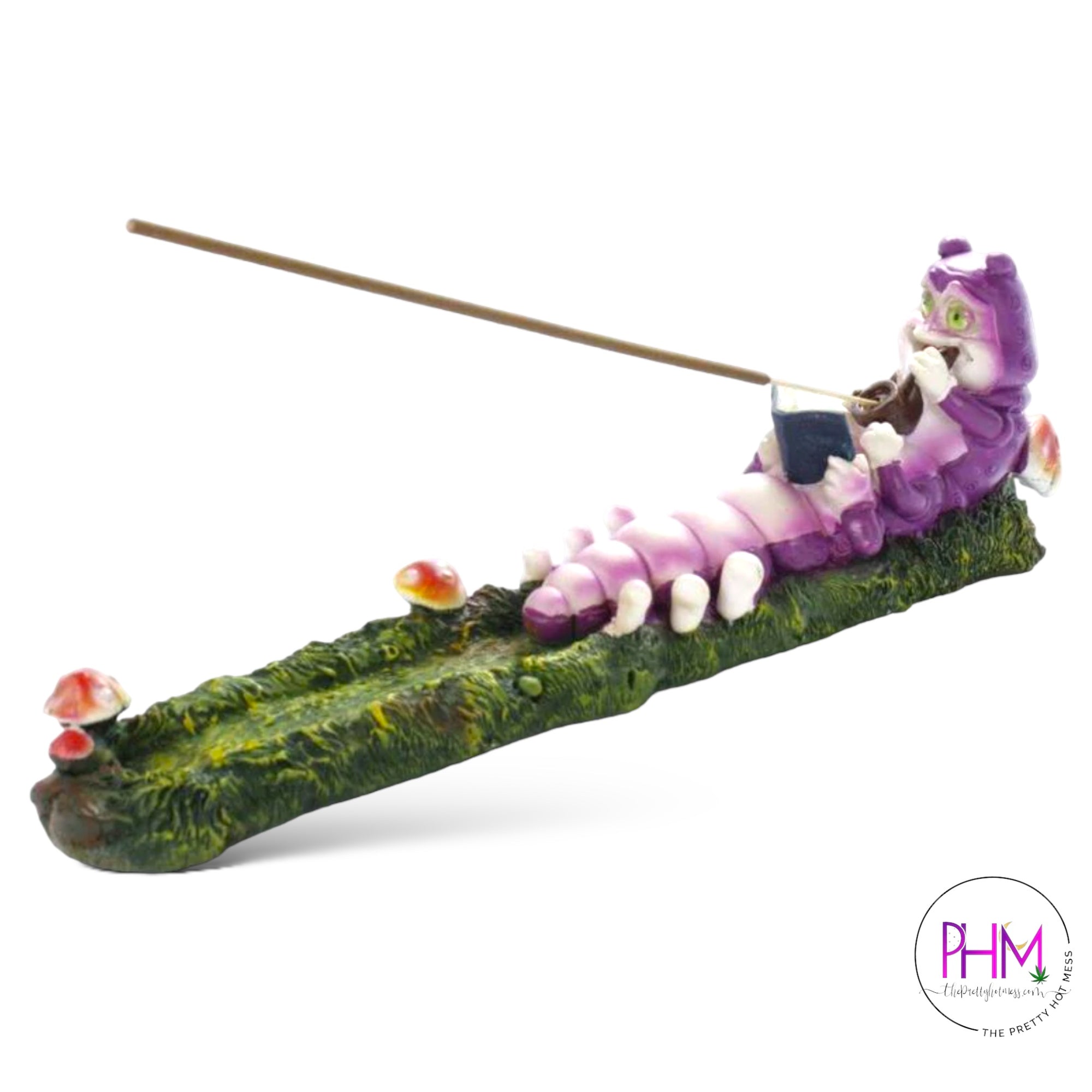 Caterpillar Incense Burner