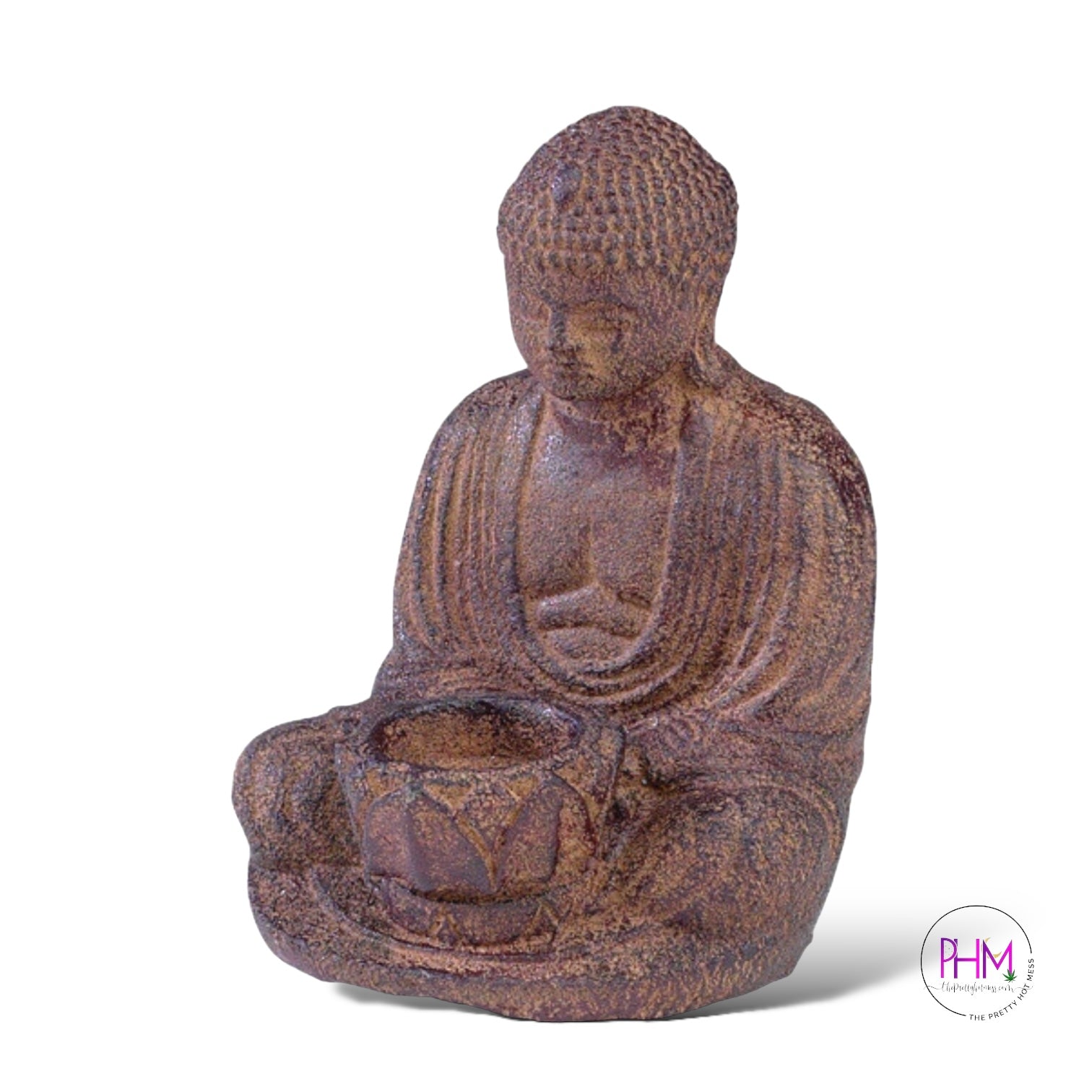Sacred Buddha Volcanic Stone Statue 🪬