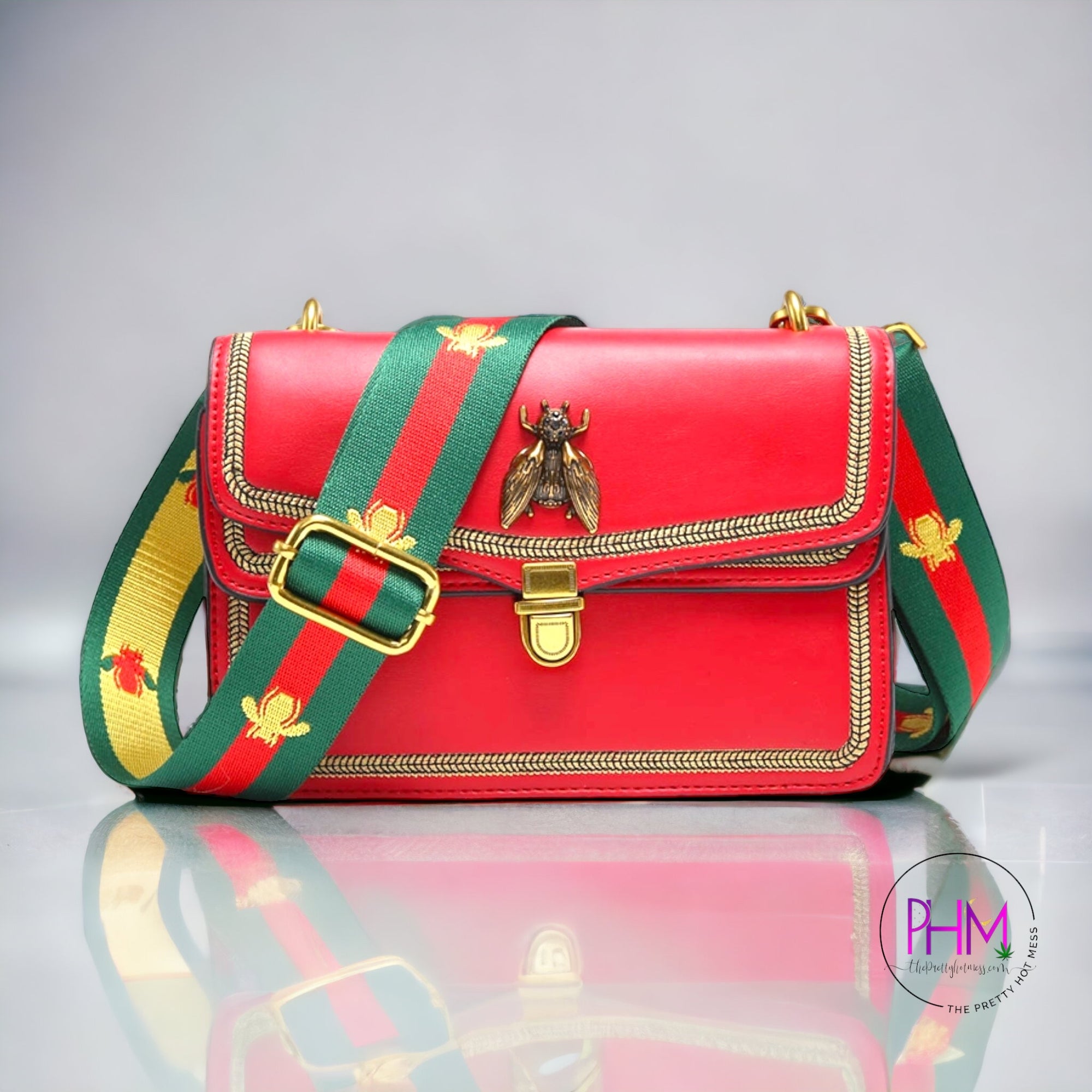 Chelsea Crossbody - Red - Handbag