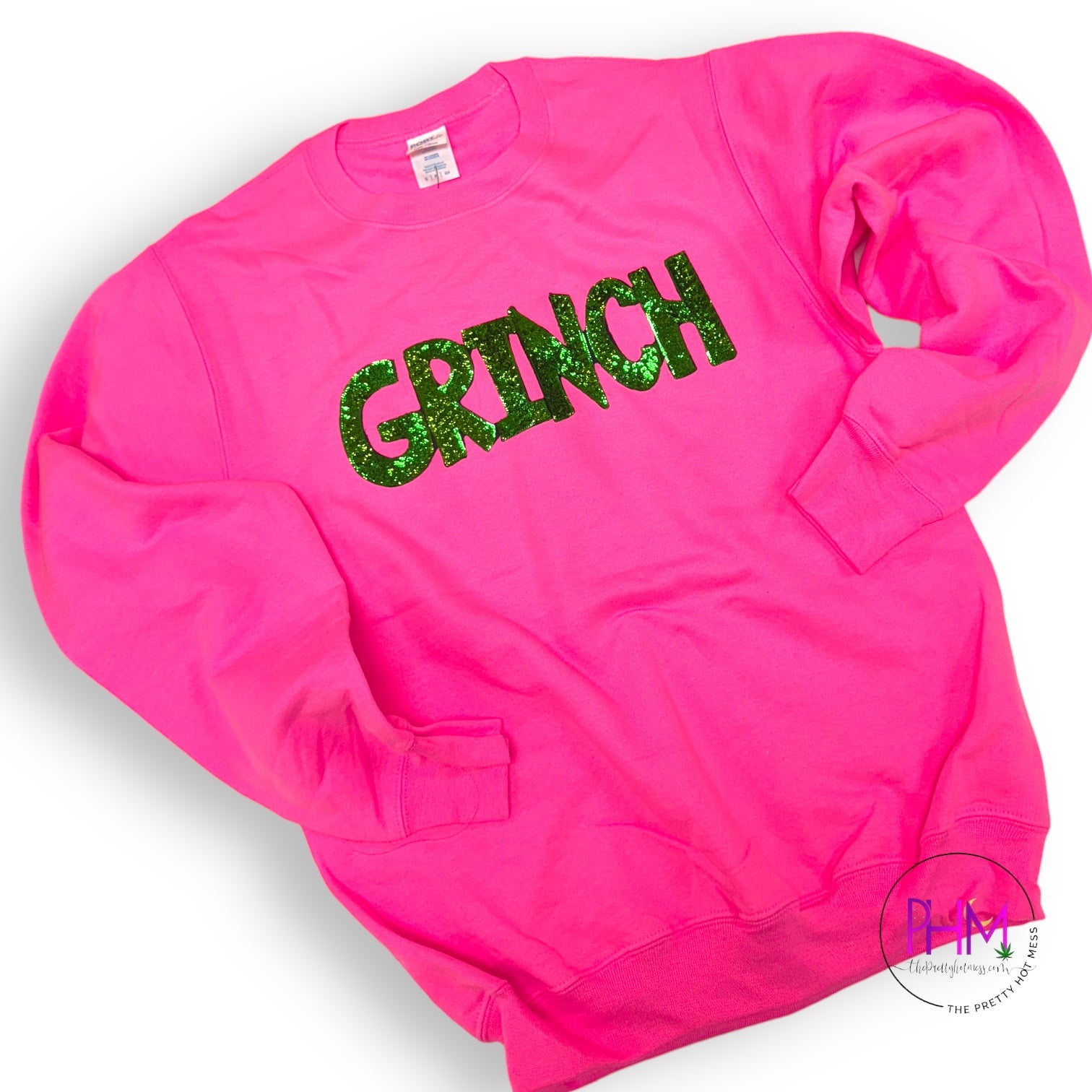 Grinchy Glam Crewneck Sweatshirt