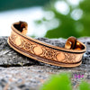 Enchanted Copper Magnetic Bangle Bracelet
