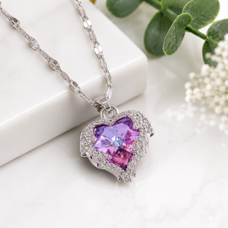 ✨ Angel’s Embrace Crystal Necklace ✨