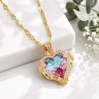 ✨ Angel’s Embrace Crystal Necklace ✨