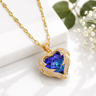 ✨ Angel’s Embrace Crystal Necklace ✨