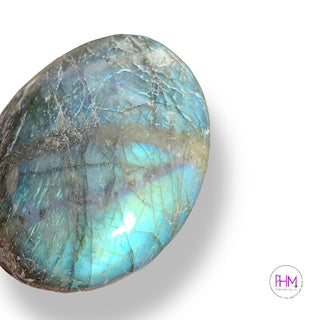 Purple Flash Labradorite Palm Stone 🔮