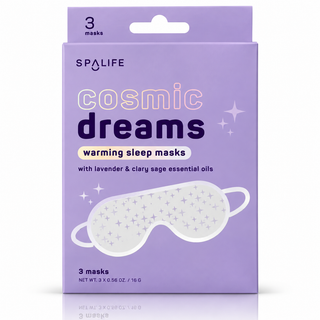 Cosmic Dreams Warming Sleep Masks 🌙💜✨