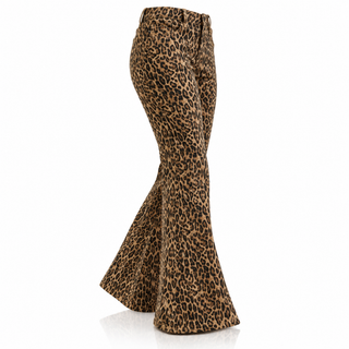 Leopard Luxe Jaqueline Ultra Flare Jeans | Judy Blue 🐆🔥