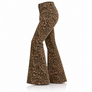 Leopard Luxe Jaqueline Ultra Flare Jeans | Judy Blue 🐆🔥