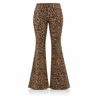 Leopard Luxe Jaqueline Ultra Flare Jeans | Judy Blue 🐆🔥