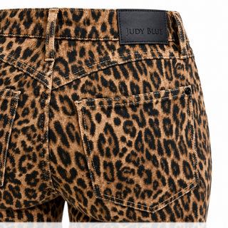 Leopard Luxe Jaqueline Ultra Flare Jeans | Judy Blue 🐆🔥