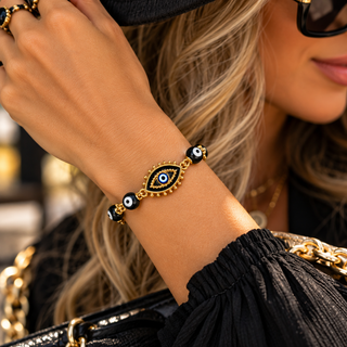 Nazar Noir | Evil Eye Protection Bracelet