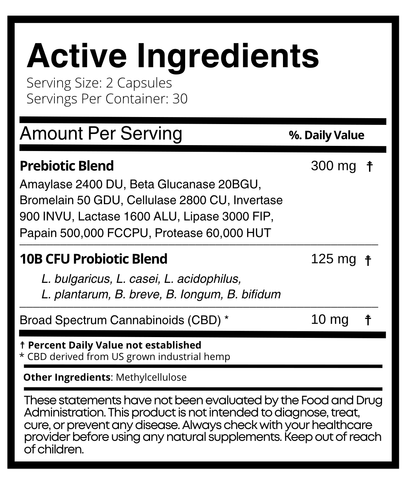 clean af nutritional facts and ingredients