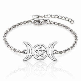🌙 The Sacred Three ✨ Bracelet | The Coven Collection