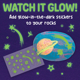 🌟 Glow-in-the-Dark Rocks 💫🎨