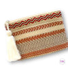 Adalaide Printed Cotton Clutch By Jen and Co. - Zen Stuff