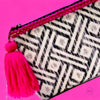 Adalaide Printed Cotton Clutch By Jen and Co. - purse