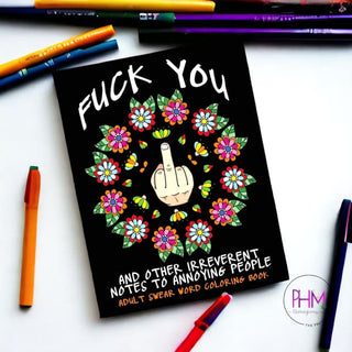 Adult Swear Word Coloring Book