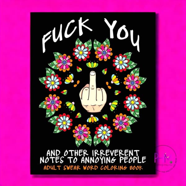 Adult Swear Word Coloring Book