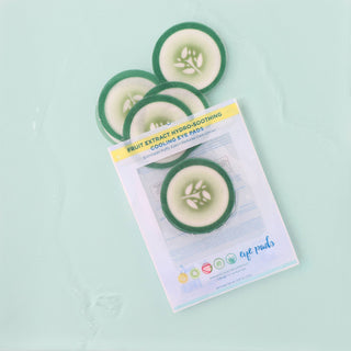 Cucumber Hydro-Soothing Eye Pads ❄️🥒
