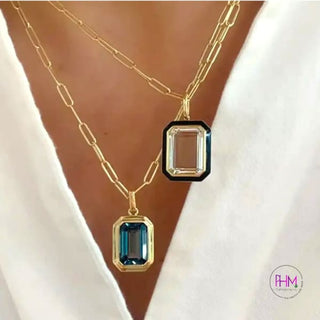 All About the Bling Gold Necklace 💫